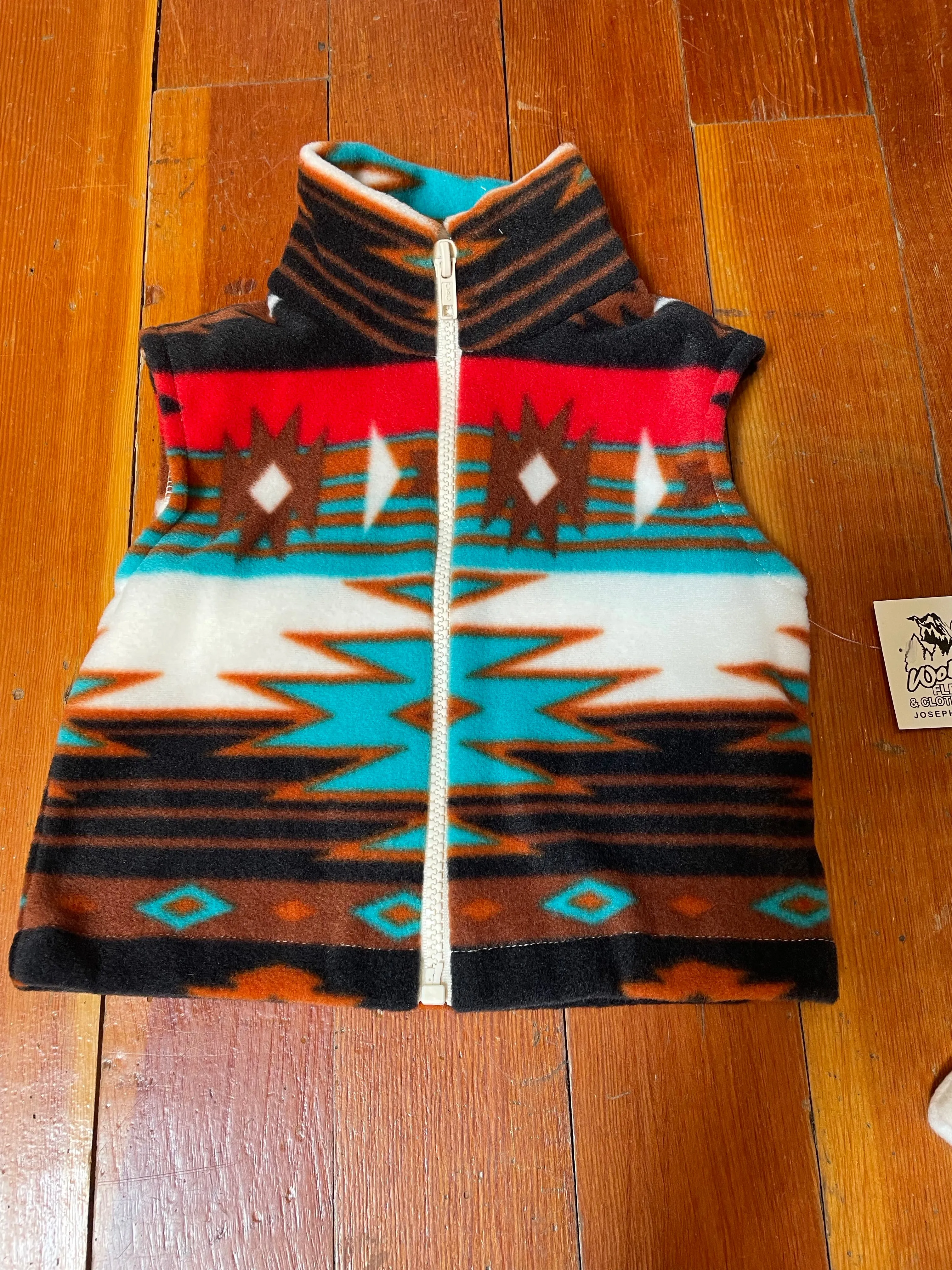 Wolfe Fleece Baby Vest 6-12 Months