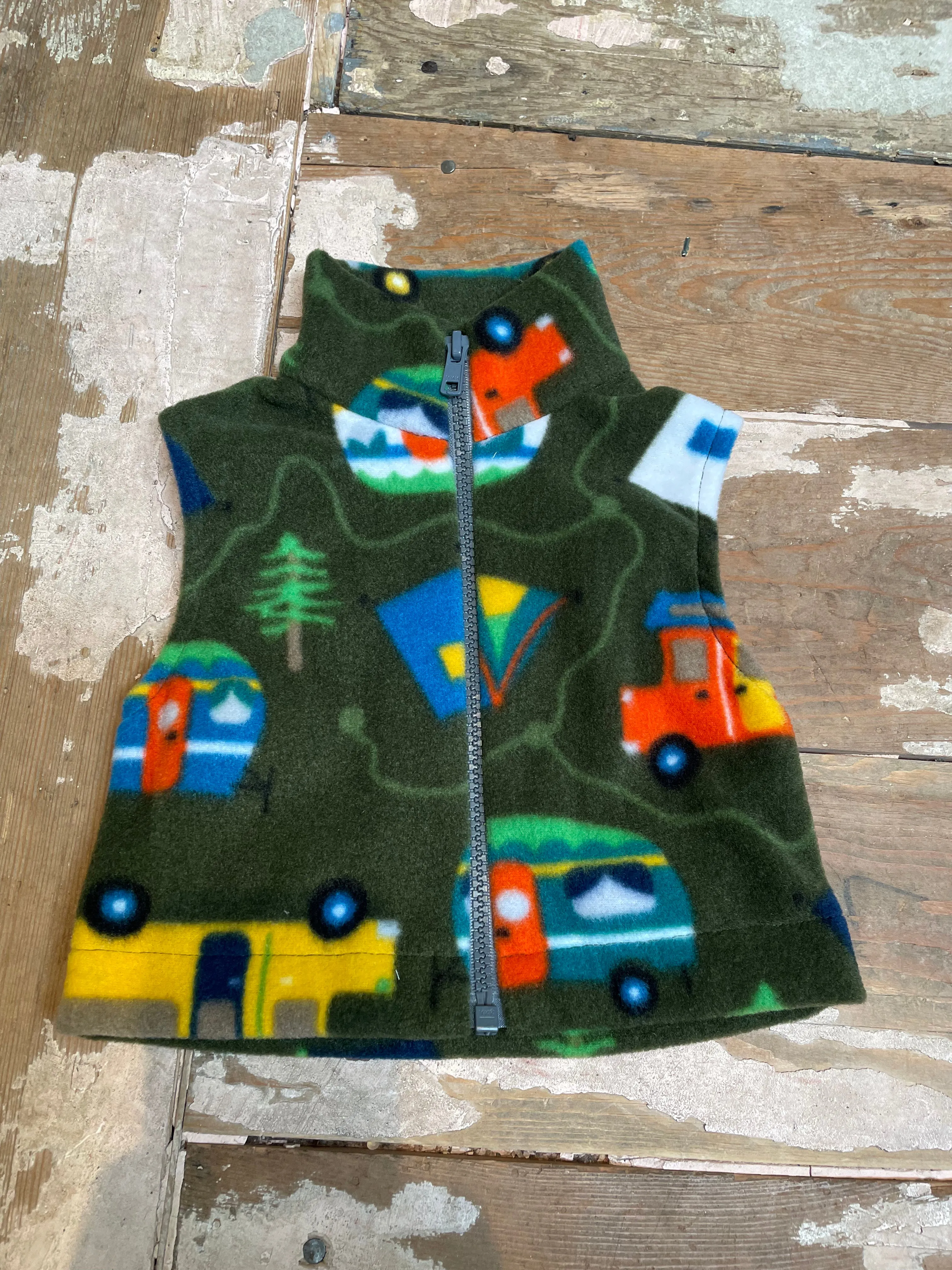 Wolfe Fleece Baby Vest 6-12 Months