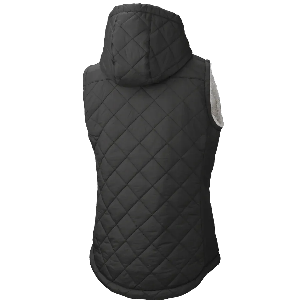 Women’s Quilted Sherpa-Lined Vest by Tough Duck - Style WV10